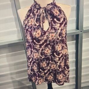 Torrid Purple Tank Top Style Blouse Size 2X